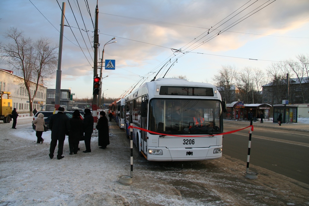 Нижний Новгород, БКМ 321 № 3206; Нижний Новгород — Презентация новых троллейбусов ВМЗ 52981 и БКМ 321