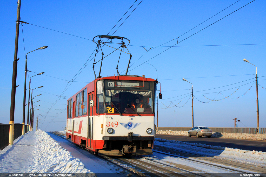 Тула, Tatra T6B5SU № 349