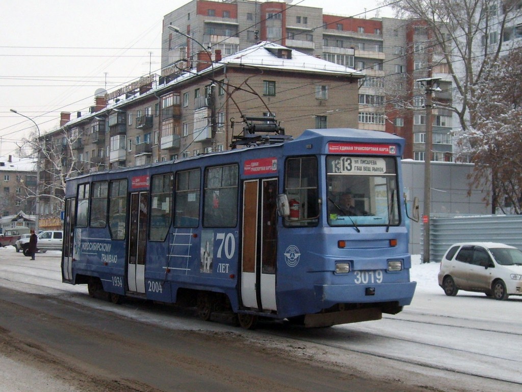 Novosibirsk, 71-605 (KTM-5M3) nr. 3019