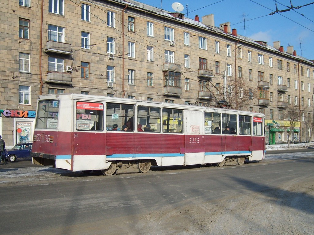 Новосибирск, 71-605 (КТМ-5М3) № 3036