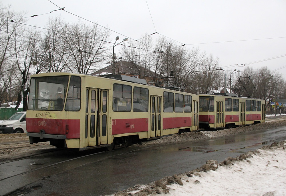 Kyiv, Tatra T6B5SU № 040