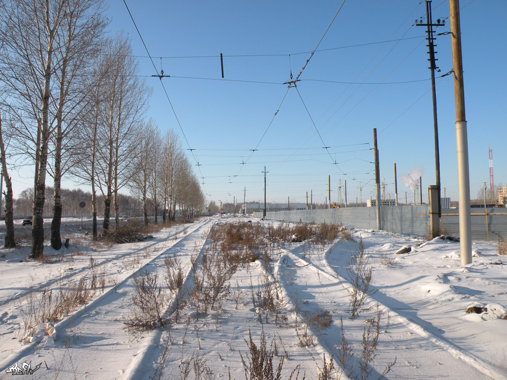 Omsk — Tram line —  Left Bank / 10 route