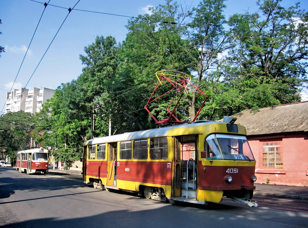Одесса, Tatra T3SU № 4061