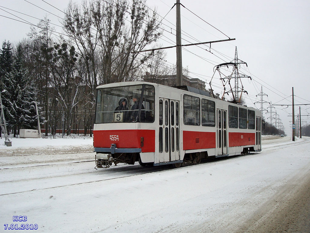 Харьков, Tatra T6B5SU № 4554