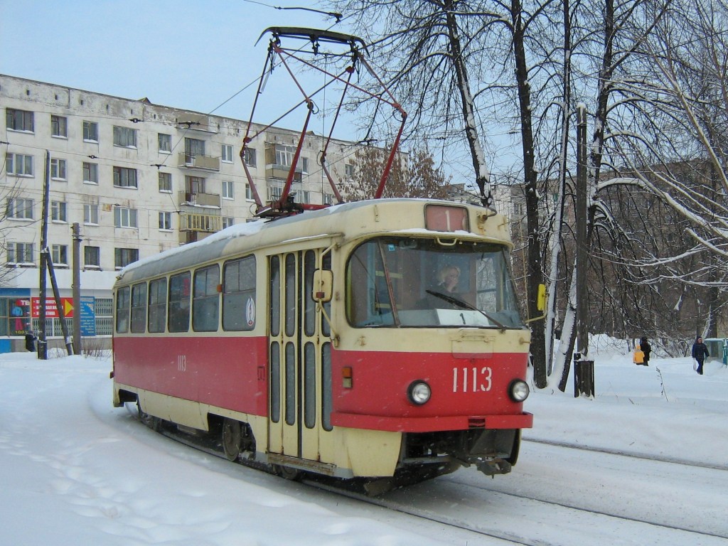 Izhevsk, Tatra T3SU (2-door) № 1113