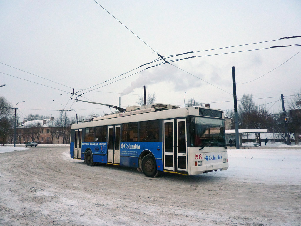 Tver, Trolza-5275.05 “Optima” № 58; Tver — Trolleybus terminals and rings