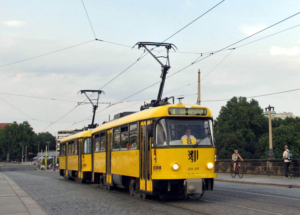 Дрезден, Tatra T4D-MT № 224 219