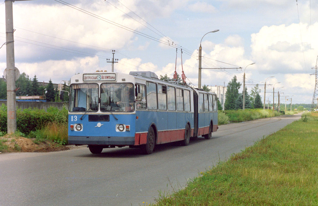 Tverė, ZiU-620501 nr. 13; Tverė — Tver trolleybus in the early 2000s (2002 — 2006)