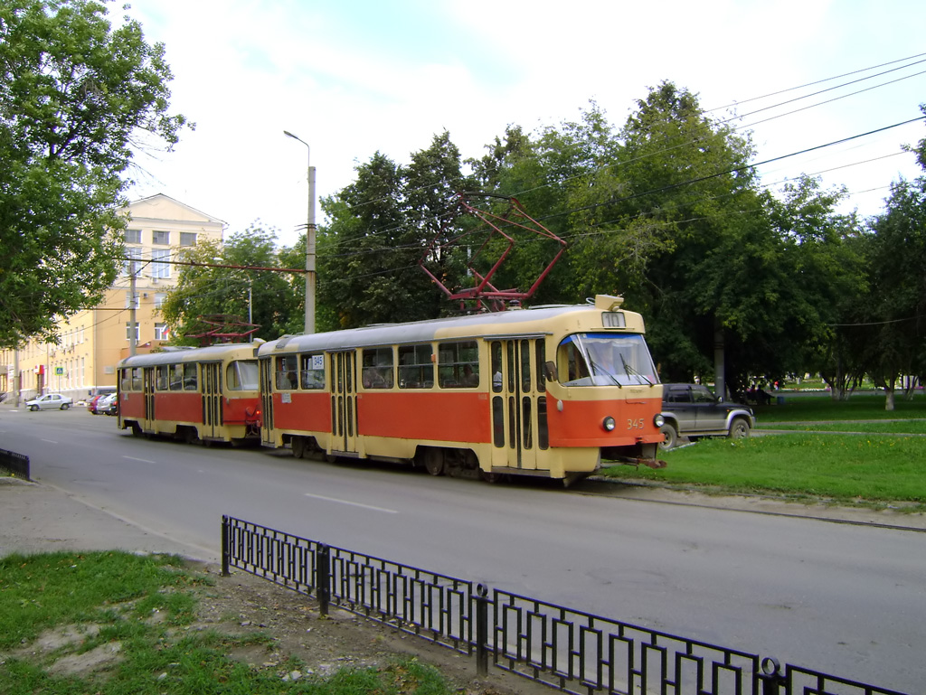 Екатеринбург, Tatra T3SU № 345