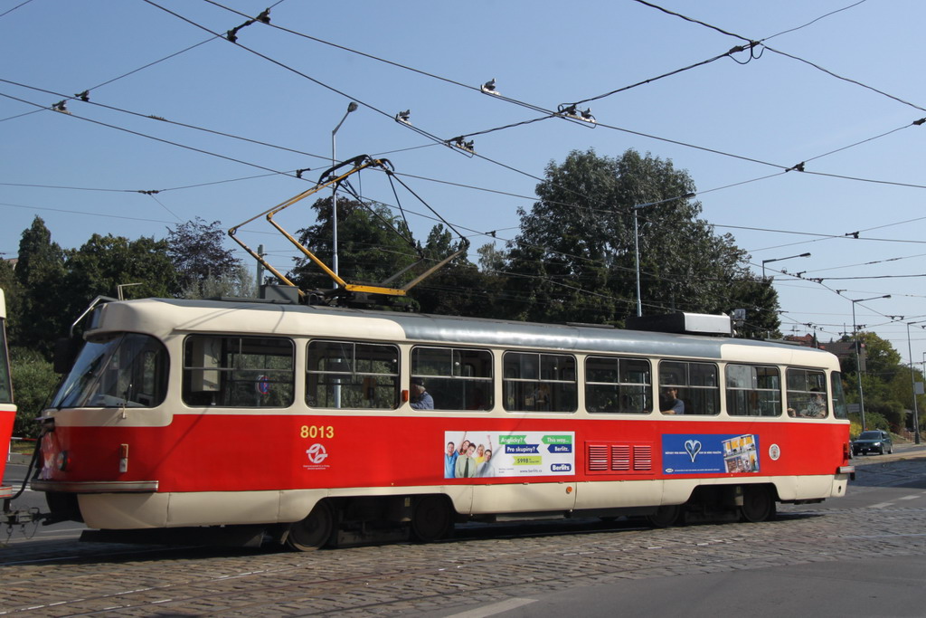 Прага, Tatra T3M № 8013