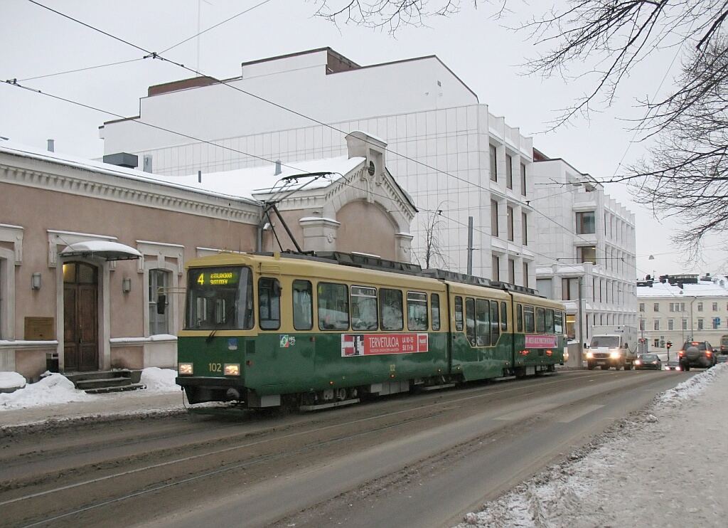 Хельсинки, Valmet MLNRV2 № 102