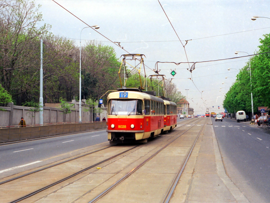 Прага, Tatra T3M № 8028