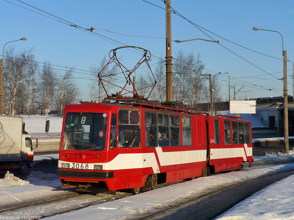 Санкт-Петербург, ЛВС-86К-М № 3068