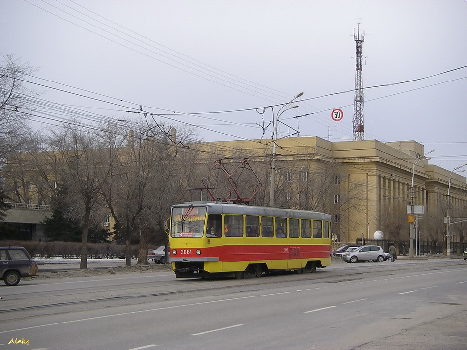 Volgograd, Tatra T3SU mod. VZSM # 2661