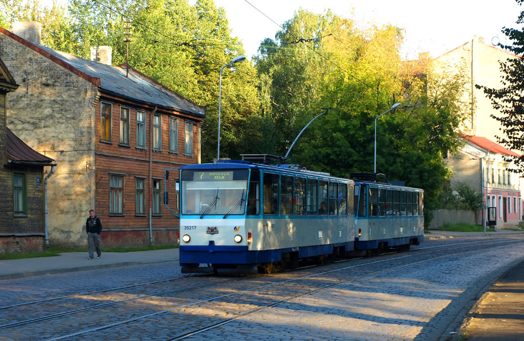 Rīga, Tatra Т3MR (T6B5-R) № 35217