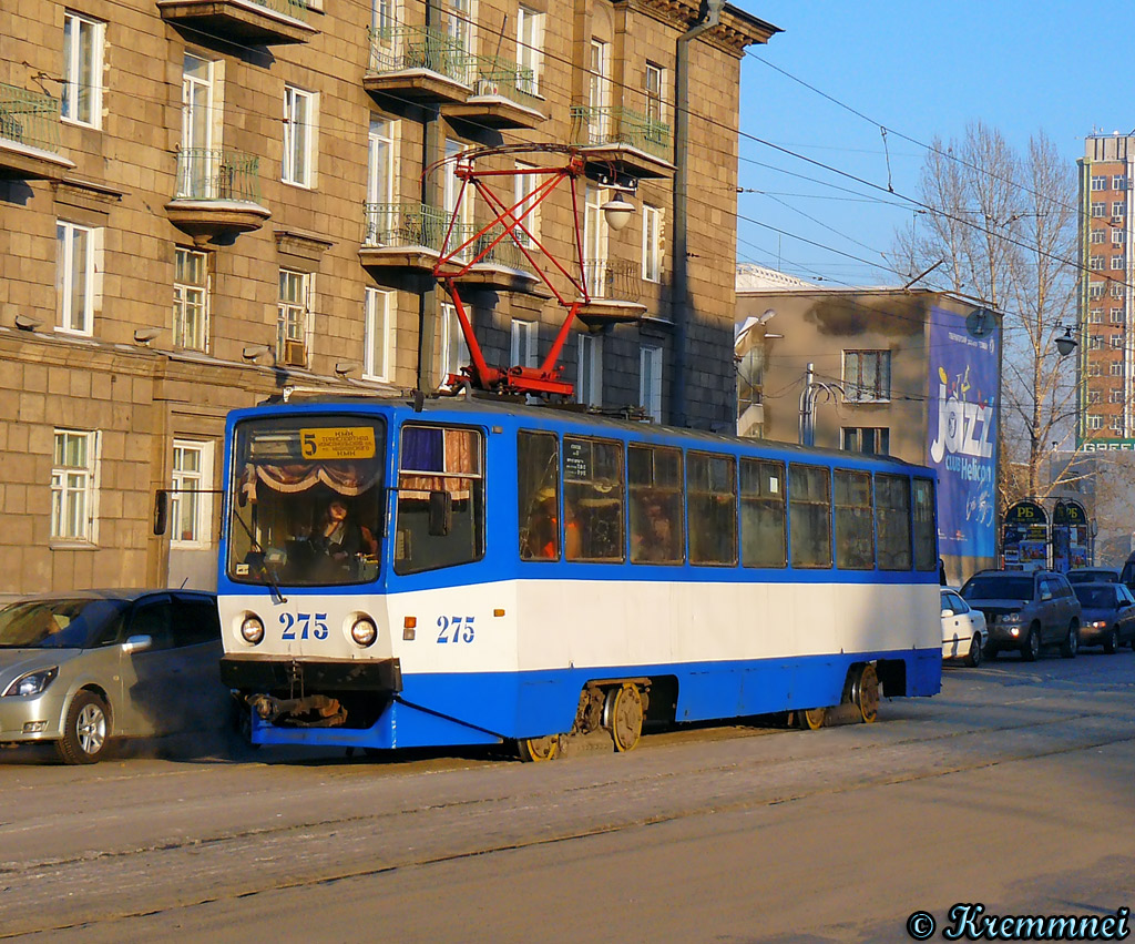 Новокузнецк, 71-608КМ № 275 — Фото — Городской электротранспорт