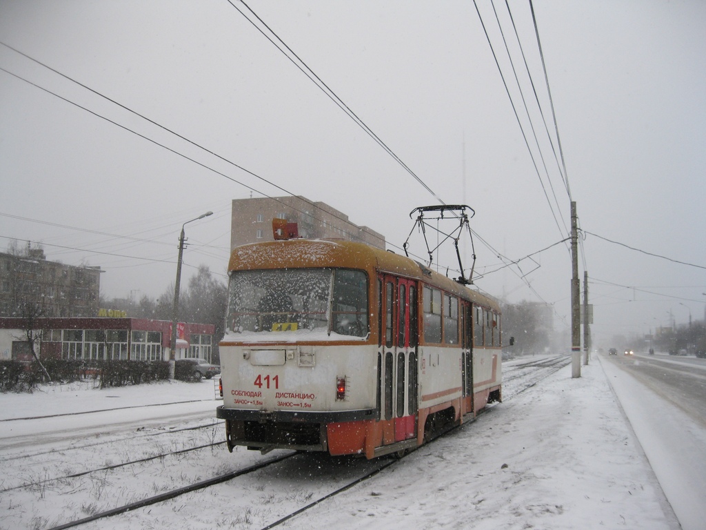 Tula, Tatra T3SU № 411