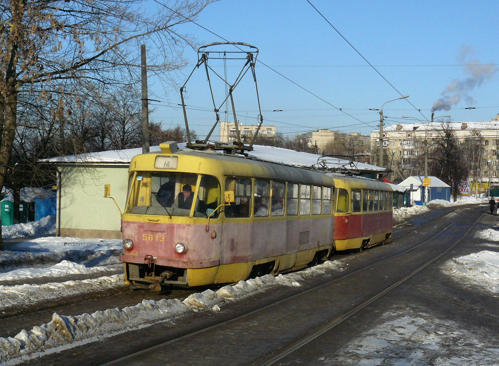 Kiev, Tatra T3SU N°. 5813