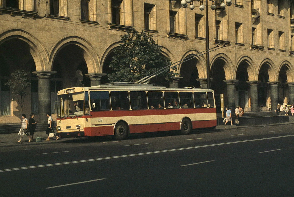 Tbilisi, Škoda 14Tr02 № 159; Tbilisi — Old photos and postcards — trolleybus