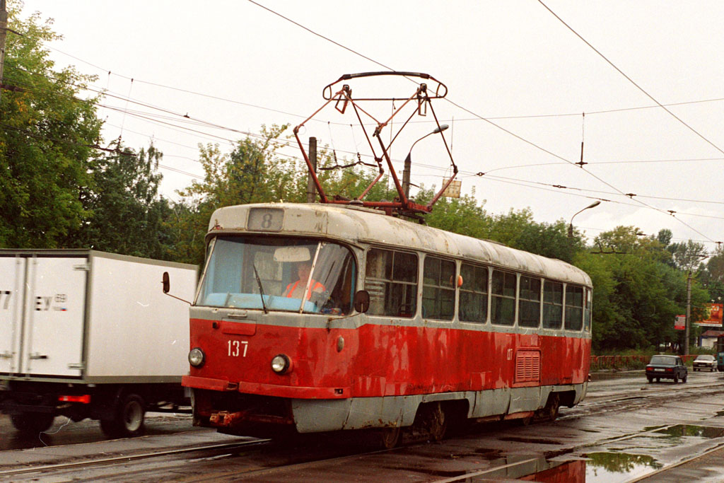 Twer, Tatra T3SU Nr. 137; Twer — Tver tramway in the early 2000s (2002 — 2006)