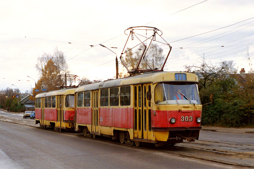 Тверь, Tatra T3SU № 303; Тверь — Тверской трамвай в начале 2000-х гг. (2002 — 2006 гг.)