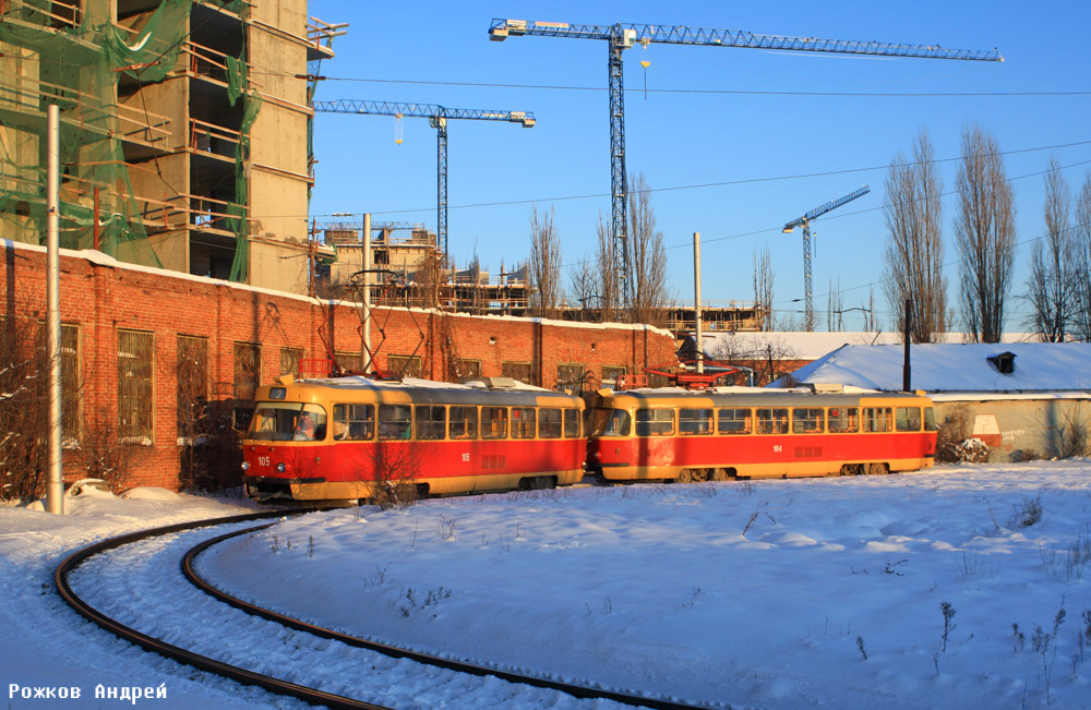 Краснодар, Tatra T3SU № 105