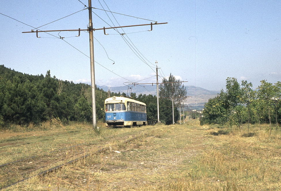 Тбилиси, РВЗ-6М2 № 517; Тбилиси — Старые фотографии и открытки — трамвай