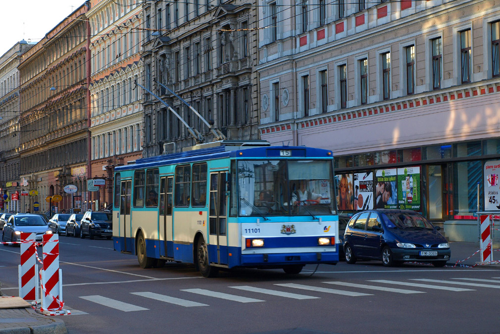 Riga, Škoda 14Tr89/6 č. 11101