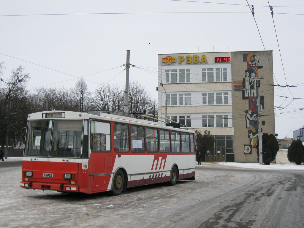 Ровно, Škoda 14Tr08/6 № 151; Ровно — Прибытие троллейбусов Škoda 14Tr08/6 из Прешова