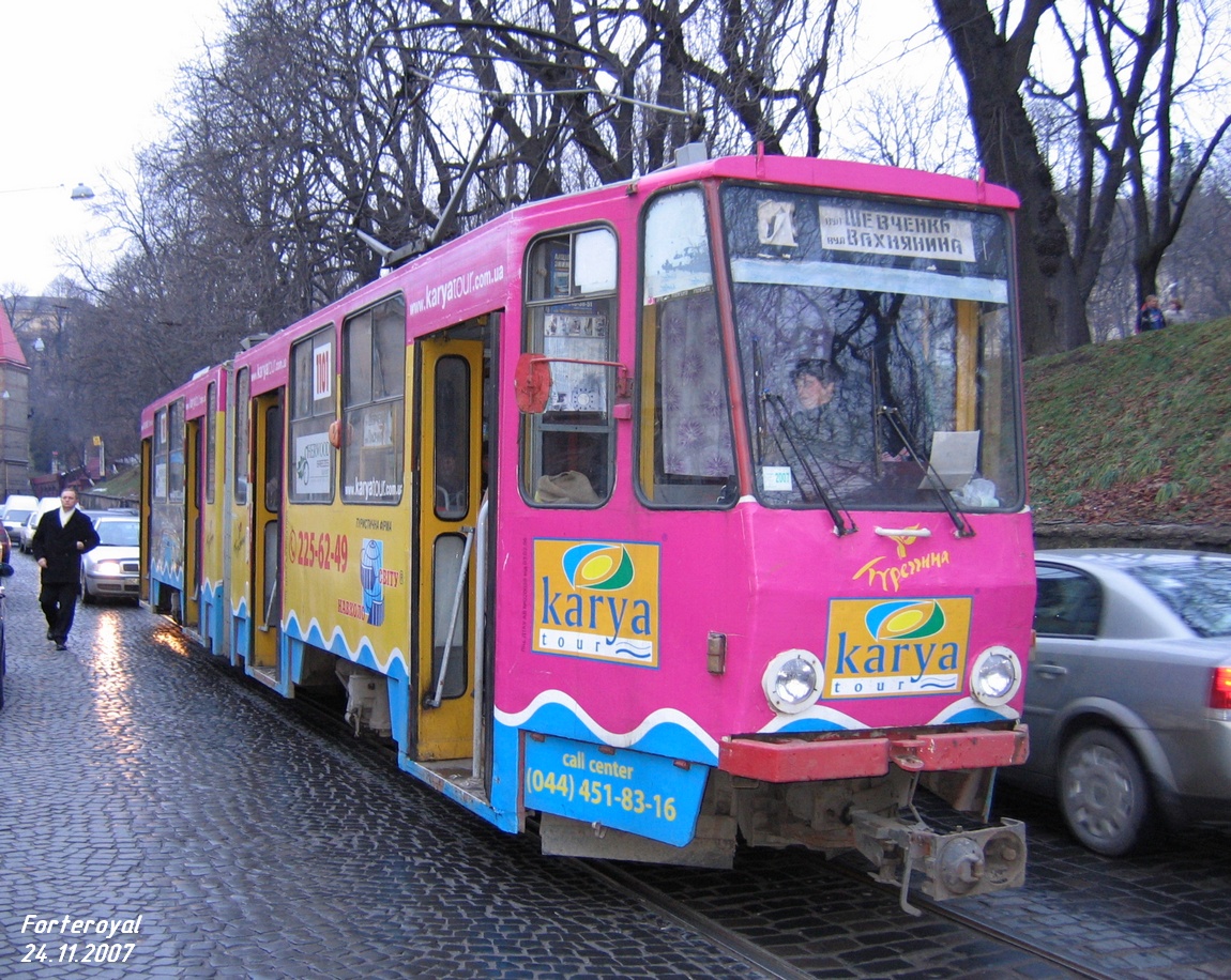 Lviv, Tatra KT4SU № 1101