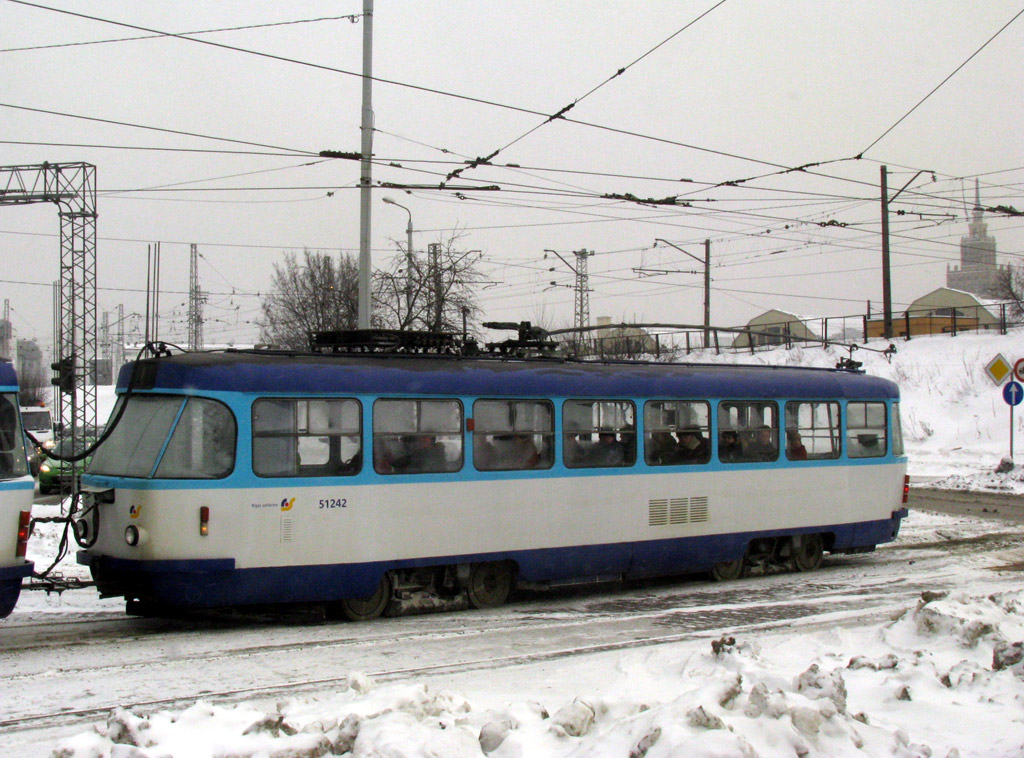 Рига, Tatra T3A № 51242