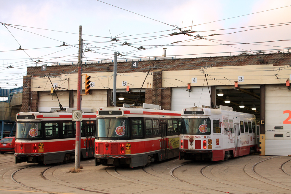 Toronto, UTDC CLRV nr. 4196; Toronto — Russell (Connaught) Carhouse