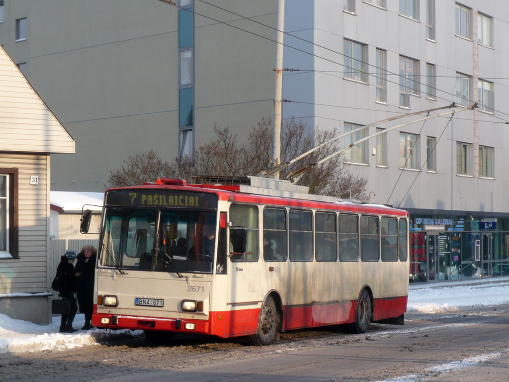 Vilnius, Škoda 14Tr17/6M nr. 2671