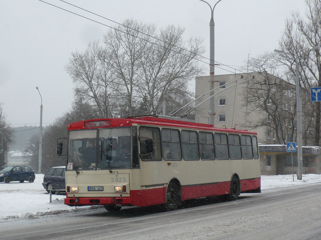 Вильнюс, Škoda 14Tr02 № 2423