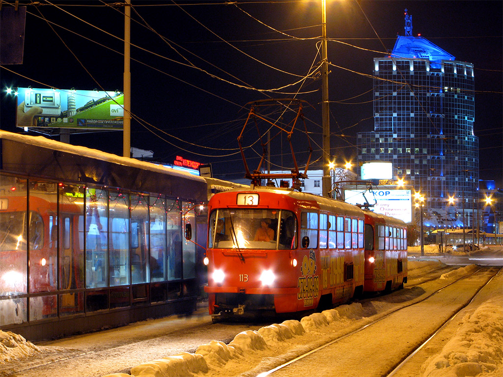 Екатеринбург, Tatra T3SU (двухдверная) № 113