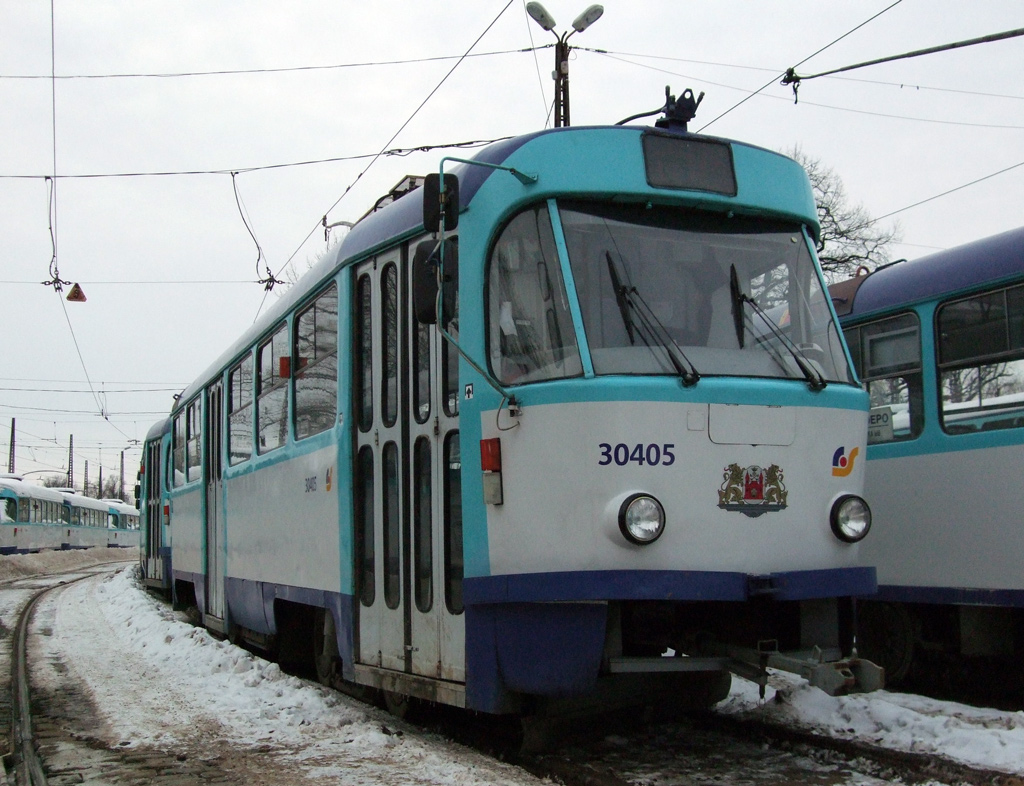 Рига, Tatra T3A № 30405