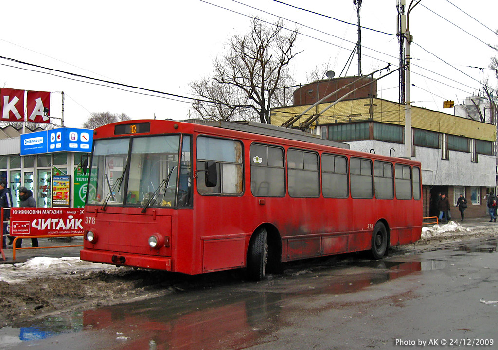 Киев, Škoda 14Tr02/6 № 378