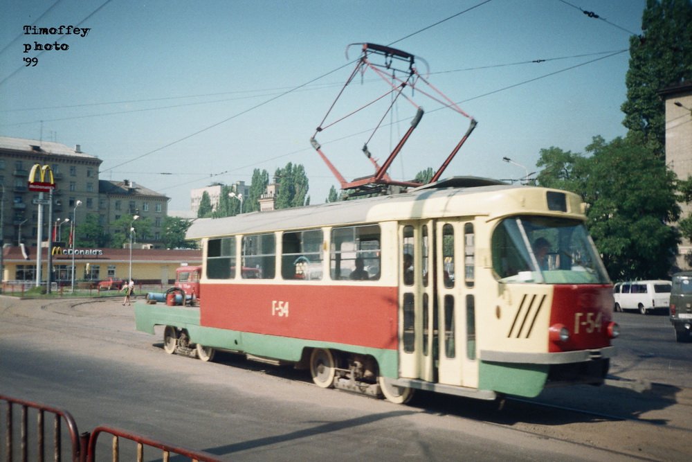 Dnipro, Tatra T3SU (2-door) N°. Г-54