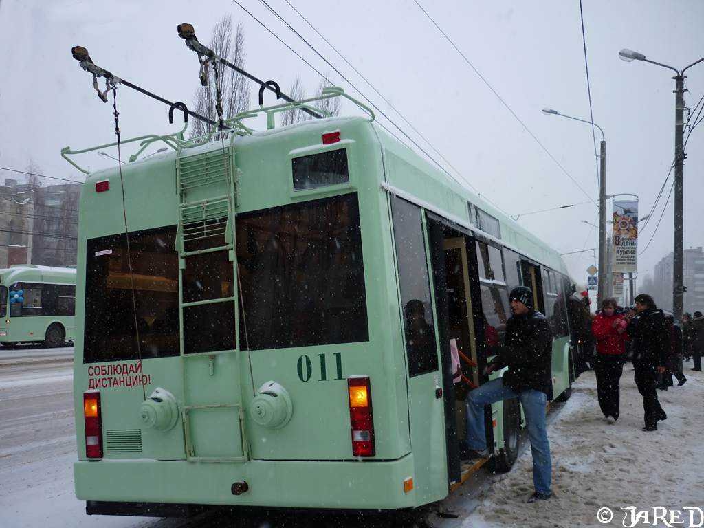 Kursk, BKM 321 # 011; Kursk — Belkommynmash-321 Trolleybuses's presentation