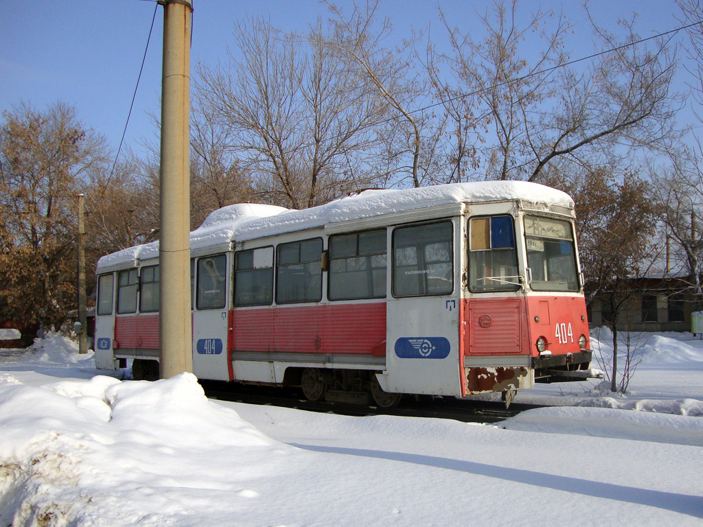 Chelyabinsk, NTTRZ wire-measuring car nr. 404