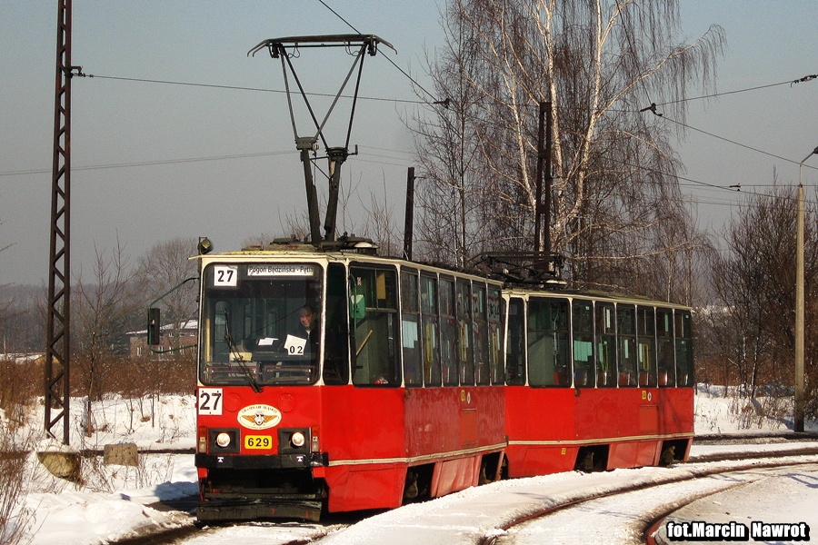 Silesia trams, Konstal 105Na # 629