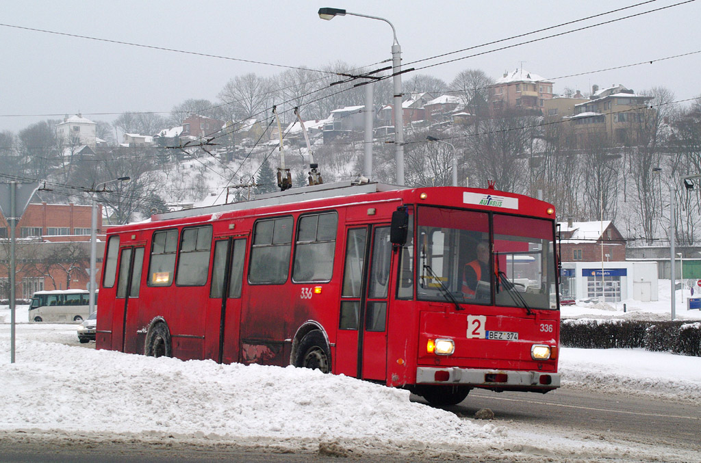 Каунас, Škoda 14Tr13/6 № 336