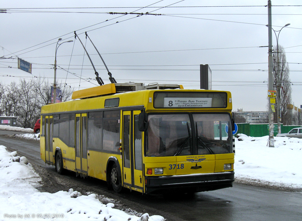 Киев, МАЗ-ЭТОН Т103 № 3718