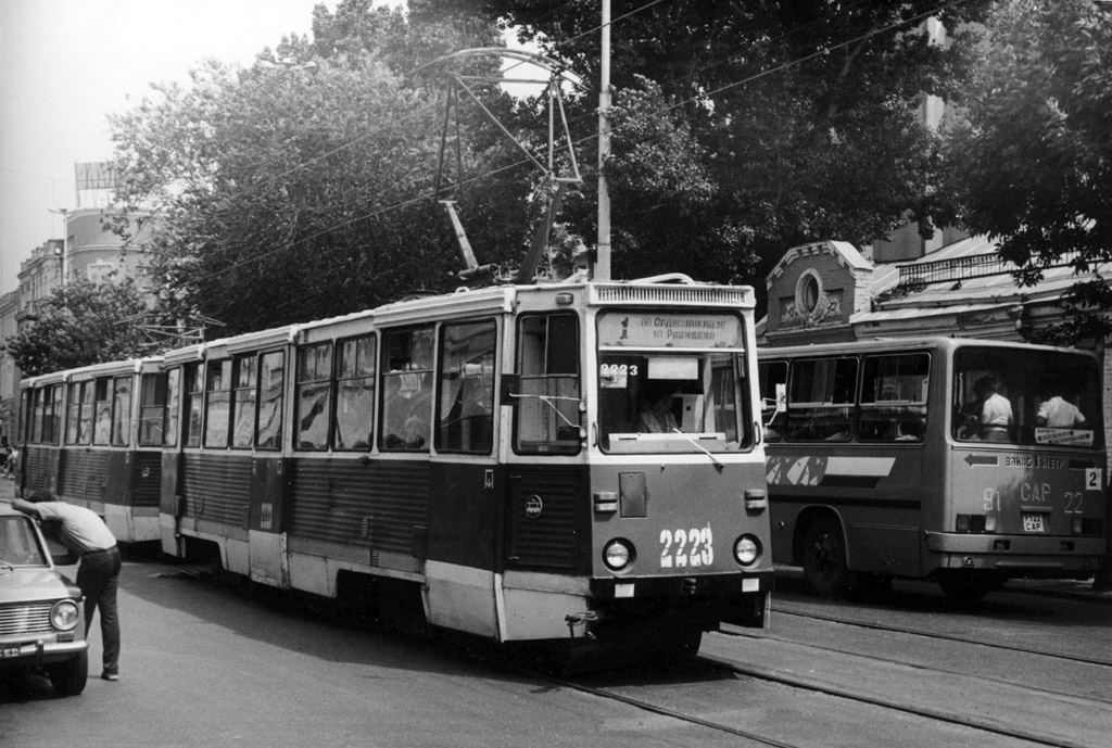 Саратов, 71-605 (КТМ-5М3) № 2223; Саратов — Исторические фотографии