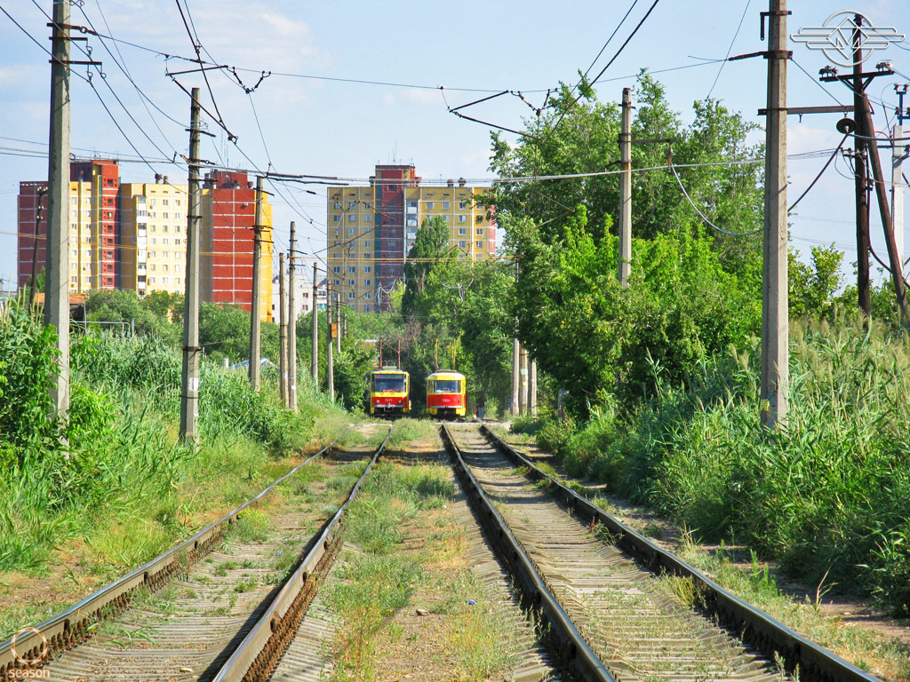 Volgograd — Tram lines: [2] Second depot — West