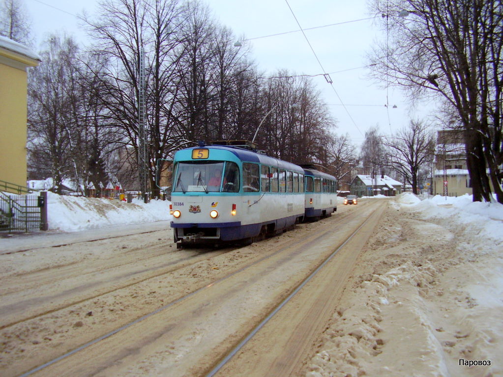 Riga, Tatra T3A N°. 30384