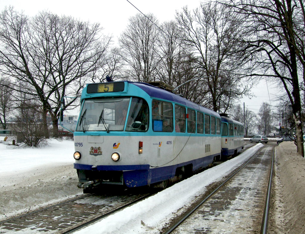 Рига, Tatra T3A № 40795