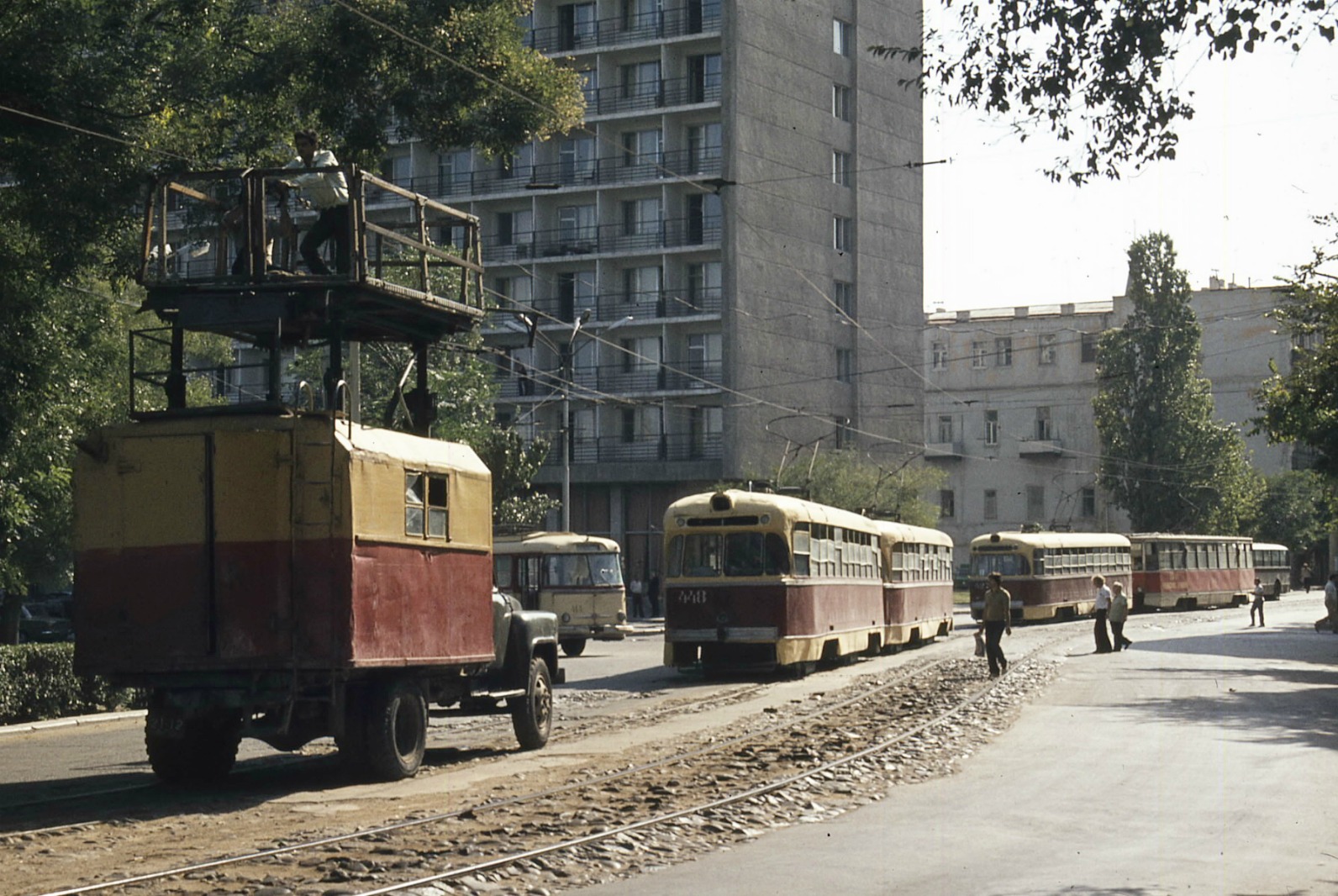 Баку, РВЗ-6М2 № 448; Баку — Старые фотографии (трамвай)