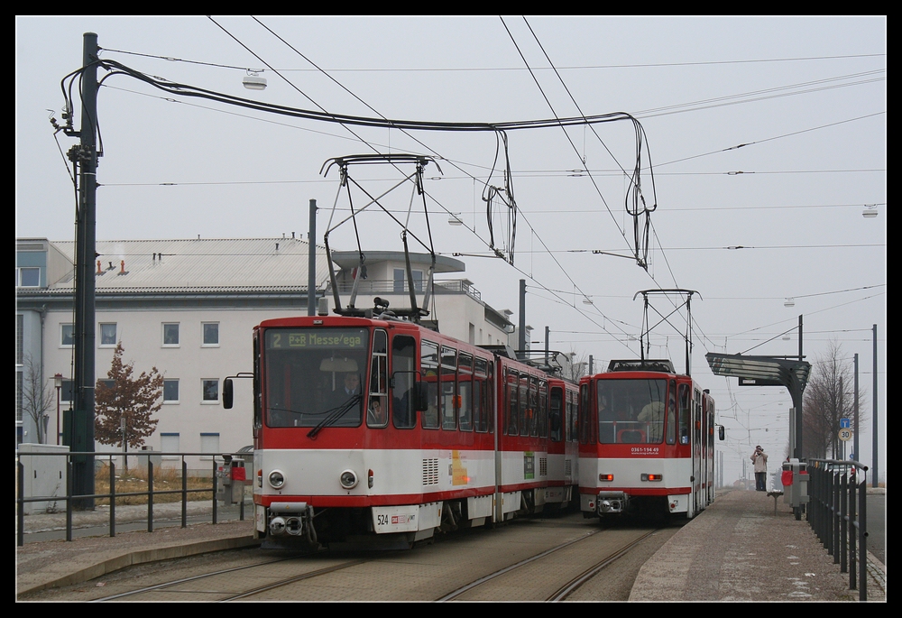 Erfurt, Tatra KT4D № 524