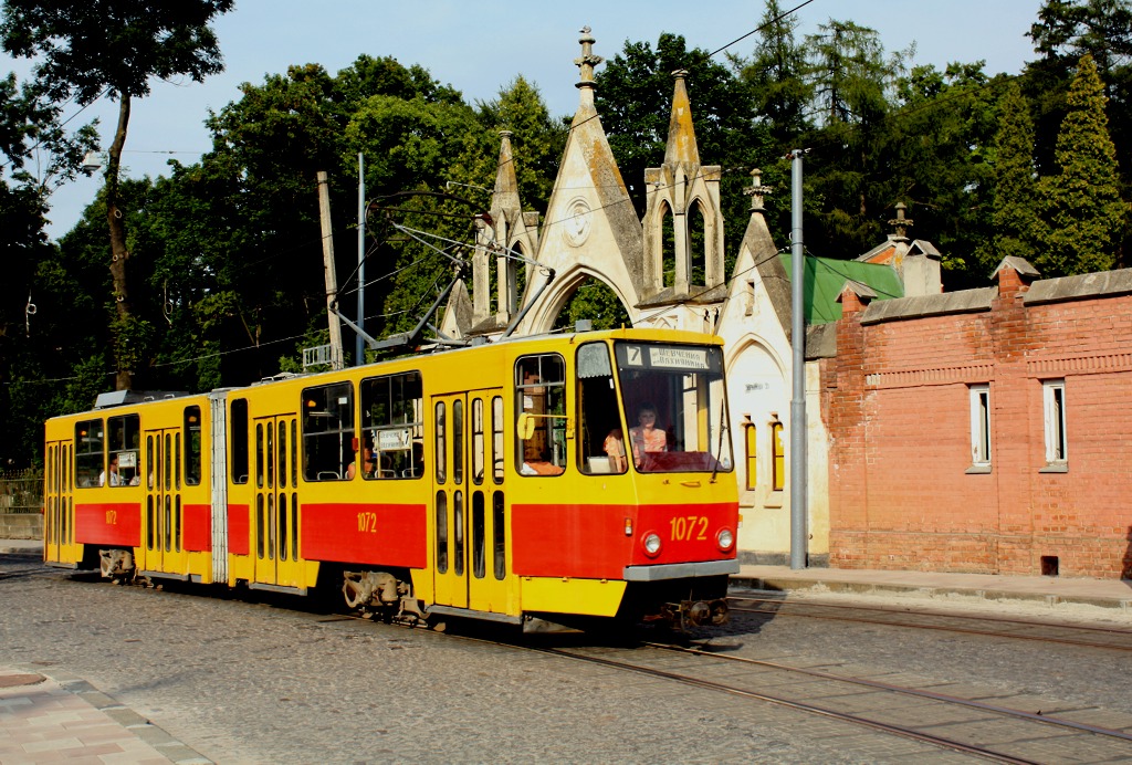 Львов, Tatra KT4SU № 1072